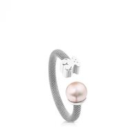 Anneau Tous Femme Mesh in Argent 613105500-14 - 613105500-12